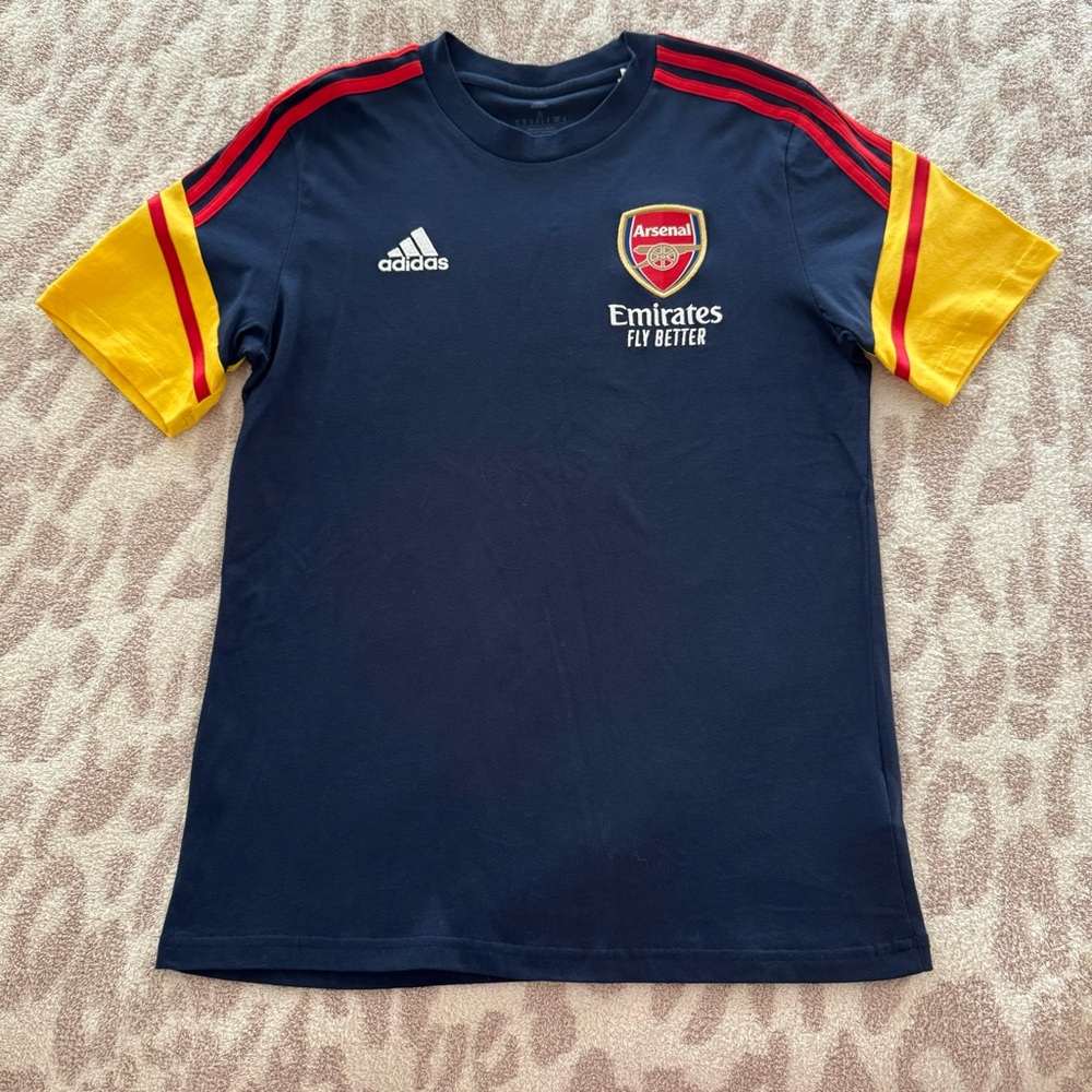 Men’s Adidas Navy Arsenal Shirt - Size Small